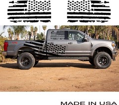 AMERICAN FLAG graphics for truck, SUV, Cars, Van, trailer, door, bed, side, hood