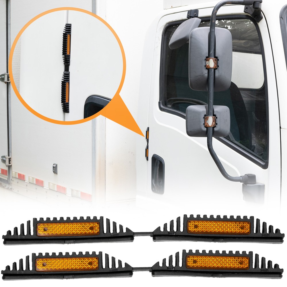 Set 2 Car Door Guards Reflectors Protectors Prevent Scratches Protect Edges.Tool