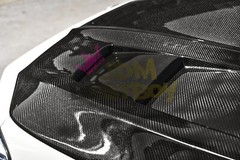 7D Carbon Fiber Black High Gloss Auto Vinyl Wrap Sticker Sheet Film Decal DIY 6D