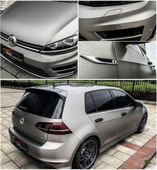 Full Roll 100FT x 5FT Metallic Brushed Grey ALUMINUM Vinyl Car Wrap Sticker Film