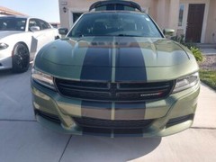 FOR Dodge Charger 15-22 TWIN 10 Inch Racing Stripes Vinyl Graphic Decal 36 FEET