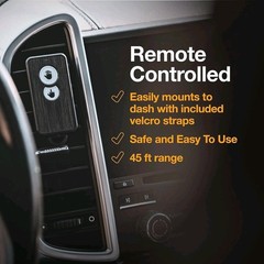 FLIK Me Baby LED Hand Sign Remote Control Interactive Amber Light Car Decal