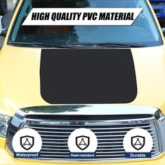 Black Decal Hood Trim Vinyls Decal For Toyot Tundra 2007-2013