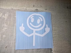 Fuck-off Funny Diecut Decal Sticker Car Truck Window you off Vinyl 2.0