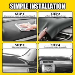Dashboard Cover Dash Mat Gray Fit 07-13 Chevrolet Silverado Suburban Tahoe 1-5X