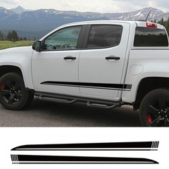 Pickup Door Side Skirt Stripe Sticker For Chevrolet Colorado Truck Vinyl Decal