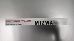 Porsche Mizwa Japan Dealer Sticker 911 964 993 RS Carrera