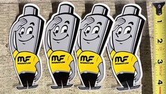 4 MAGNAFLOW EXHAUST MUFFLER MAN STICKER LOT RACING TOOL BOX NASCAR NHRA OFF ROAD