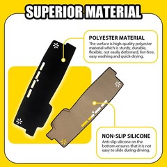 Anti-slip Black Dashboard Pad Dash Cover Mat Pad Fit For 18-24 Toyota Camry 1-5X