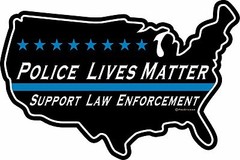 ProSticker 1121 (One) 4″x6″ Police Lives Matter Support Law Enforcement Decal
