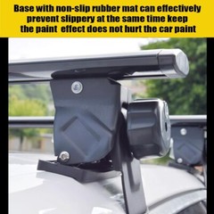 2PCS for Nissan Altima Lockable Roof Rail Rack Rooftop Luggage Sedan