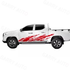 2X 90in MUD SPLASH Large Truck vinyl side graphics decals. Any Vehicle
