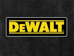 DeWalt Tools Vinyl Sticker Decal Tool Box Garage Truck Bumper Water Resistant