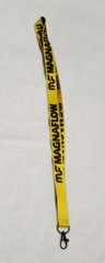 MAGNAFLOW Yellow Motorcycle, Lanyard Keychain EC