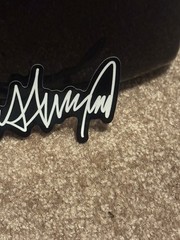 President Donald J. Trump Signature Vinyl Decal Sticker Autograph 4” USA