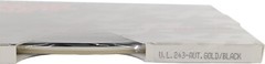 Universal 3/16″ 2-Color Pinstripe (Ultra Lite) 0216243 – Autumn Gold Met./Black