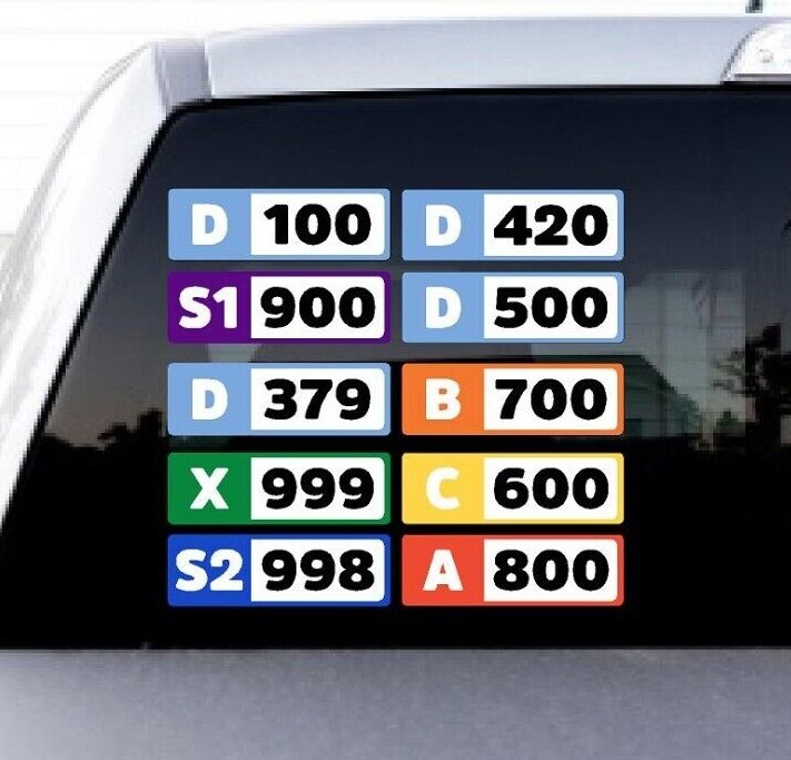 NEW Forza Performance Class Car Truck Weather Resistant Laminated Decal Sticker