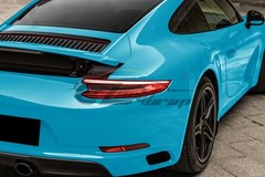 Color PPF Paint Protection Film Gloss Miami Blue Car Paint Scratch Shield Wrap