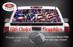 American Buck Deer Skull Pink Rear Window Graphic Decal Sticker Truck Van Car