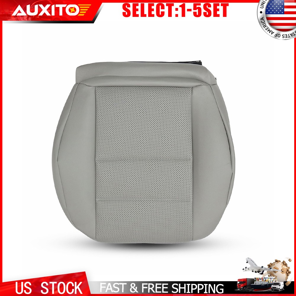 For Mercedes Benz GLK250 GLK300 08-15 Driver Bottom Leather Seat Cover Gray 1-5X