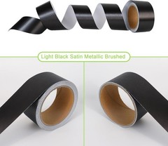 Brushed Metallic Vinyl Tape – Bubble-Free for Perfect Trim Upgrades