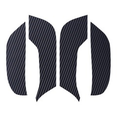 4x Door Panle Protector Anti Kick Scratch Cover Scuff Trim Sticker Carbon Fiber