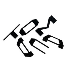 Toyota Tacoma Tailgate Insert Letters 3D (It GLOWS) Fits 2016-2023