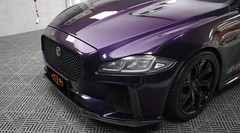 24″x60″ Ultra Gloss PET Metallic Midnight Purple Vinyl Wrap Air Release 2FTx 5FT