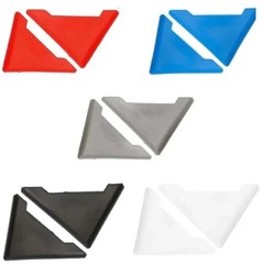 2/4pcs Silicone Car Door Corner Protectors – Anti-Collision Guard Covers