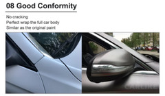 Electro Metallic Satin Titanium Grey Vinyl Wrap Car Film Premium Quality Wrap