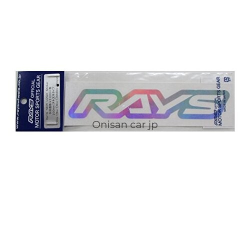 RAYS RAYS LOGO Sticker W200mm Hologram No.18 HG 74040200020HG
