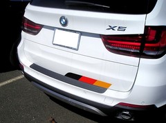 17×2″ Reflective Germany Flag Stripe Decal Sticker For Audi BMW Mercedes MINI VW