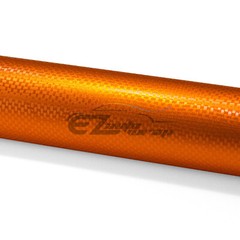 Honeycomb Carbon Fiber Satin Orange Hex Auto Car Sticker Decal Vinyl Wrap Sheet