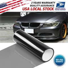 Premium Glossy Smoke Car Truck Headlight Taillight Fog Light Tint Film PVC