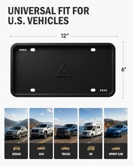 Car Light Tint Film, 46.8” x 11.8” Waterproof Wrap in Elegant Orange