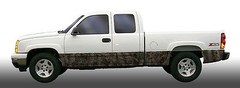 Forest Camo Camouflage Rocker Panel Graphic Decal Wrap Kit Truck SUV