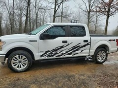 ✔️ Off-ROAD TRUCK SIDE GRAPHICS DECAL MUD SPLASH on rear bed or doors side