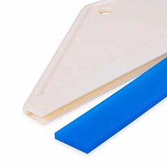 Auto Window Tint Tool (4PCS) Side Swiper Wiper Squeegee Rubber Edge Scraper Kit