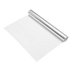Silver Chrome Mirror Vinyl Wrap Film Roll Sheet Air Bubble 12 X 60 In