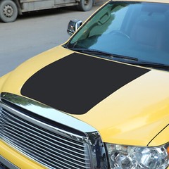 Black Decal Hood Trim Vinyls Decal For Toyot Tundra 2007-2013
