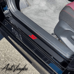 Custom Vinyl Door Sills | 2012-2015 Honda Civic
