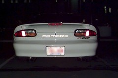 Rear Lettering Inlay Decal Sticker for 93-02 Camaro