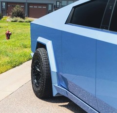 Gloss Ice Blue For Cybertruck DIY PreCut Paint Protection Film PET Wrap Color