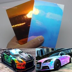 Sample / Chameleon Pearl Metal Mirror Chrome 3D 4D 5D Rainbow Vinyl Wrap Sticker