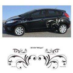 Whisper Graphic Kit Metallic Silver