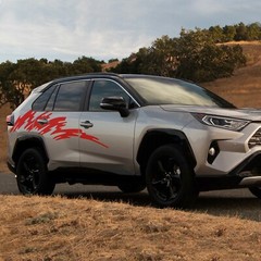 Graphics For RAV4 TOYOTA LE XLE Adventure TRD Off-Road Decal Design Sticker wrap