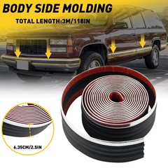 118” Body Belt Outside Molding Side Protector Roll For 88-98 Chevy GMC Truck D