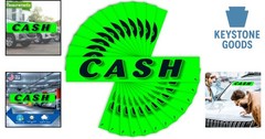 12-Pack Green Vinyl Car Lot Advertising Stickers for Dealerships