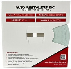 ARi 1/2″ x 150′ 3M Automotive Vinyl Pinstripe Tape – Boats, Marine & Industrial