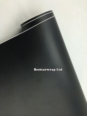 Full Roll 100FT x 5FT Matte Flat Black Vinyl Car Wrap Film Sticker Bubble Free